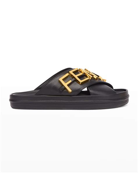 fendi mens sliders|fendi flip flops for women.